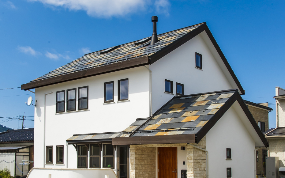 天然素材でつくる伝統技術の快適な住まい外観